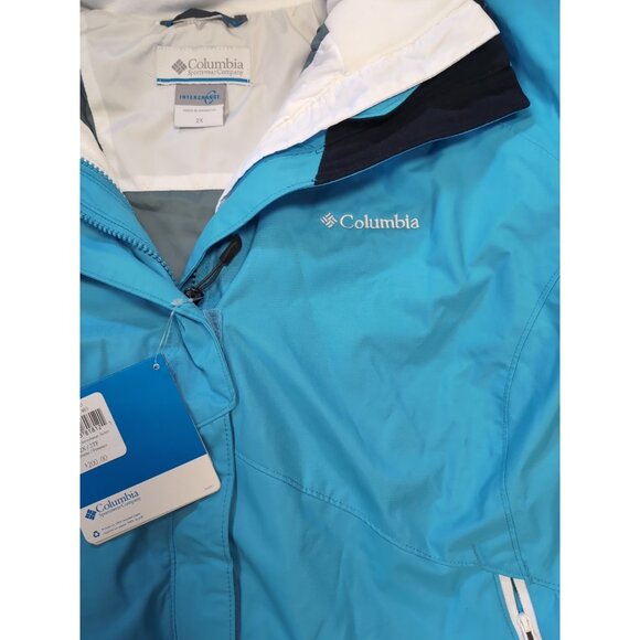 COLUMBIA Bugaboo Womens 2X Plus Size 3-in-1 Interchange Parka/Jacket/Coat $200 - Picture 6 of 8